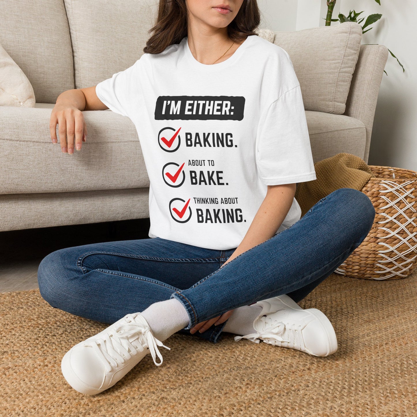 I'm Either Baking Or ... T-Shirt