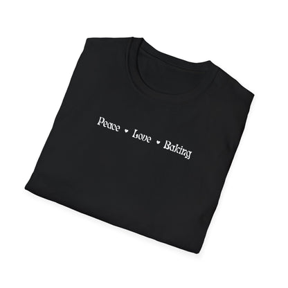 Peace • Love • Baking T‑Shirt