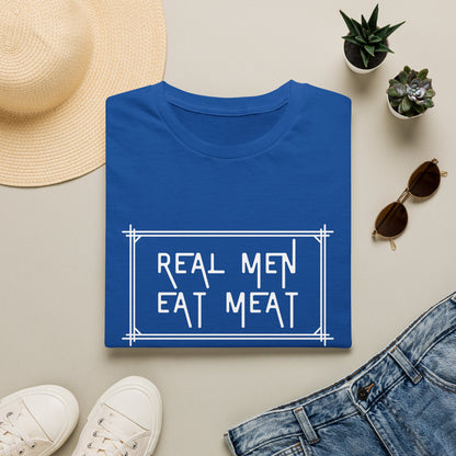 Camiseta Hombres de Verdad Comen Carne