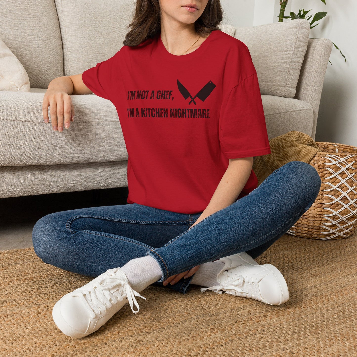 No soy chef, soy una pesadilla en la cocina. Camiseta