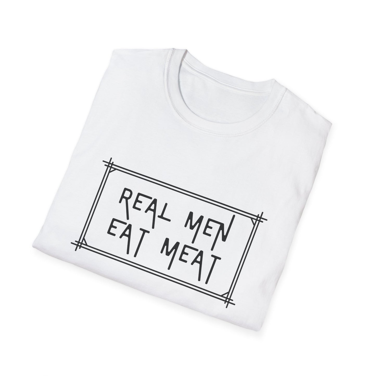 Camiseta Hombres de Verdad Comen Carne