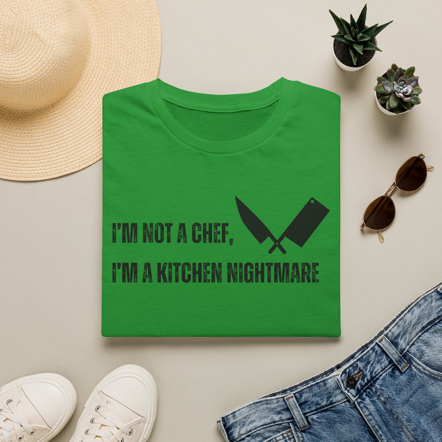 No soy chef, soy una pesadilla en la cocina. Camiseta