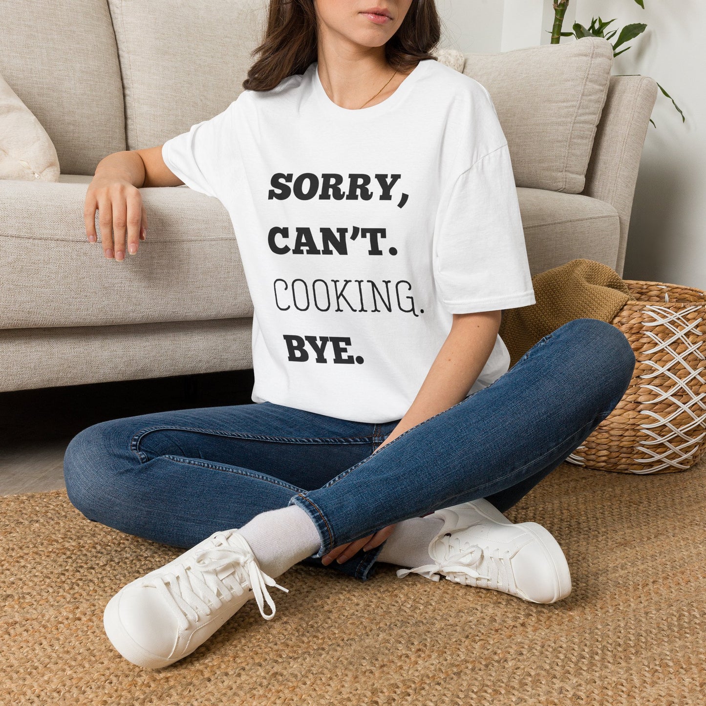 Sorry Can't Cooking Bye T-Shirt