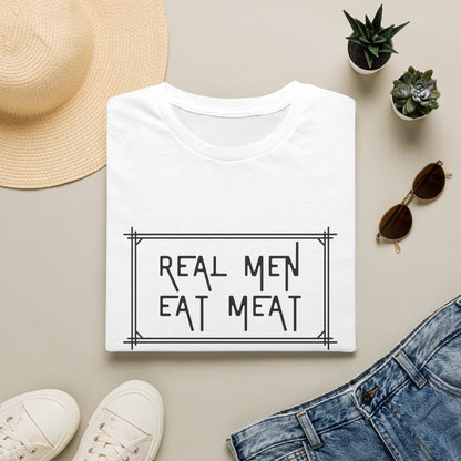 Camiseta Hombres de Verdad Comen Carne